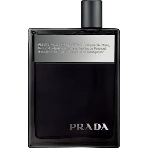 prada amber pour homme intense basenotes|prada amber homme aftershave.